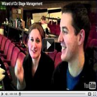 THE WIZARD OF OZ Blog: Wizard of Oz Stage Management Video